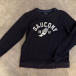 Saucony Navy Crewneck Sweatshirt M
